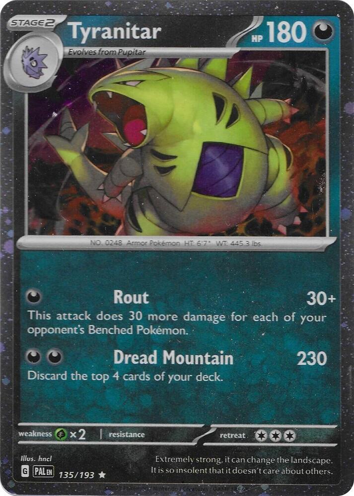 Tyranitar, Larvitar, Pupitar