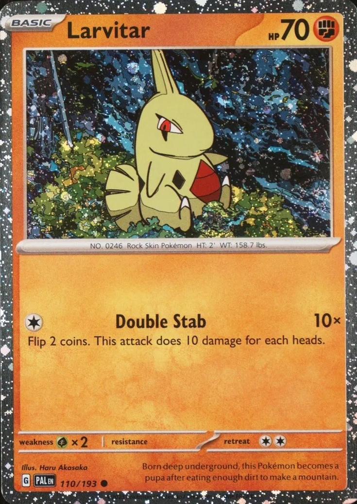 Tyranitar, Larvitar, Pupitar